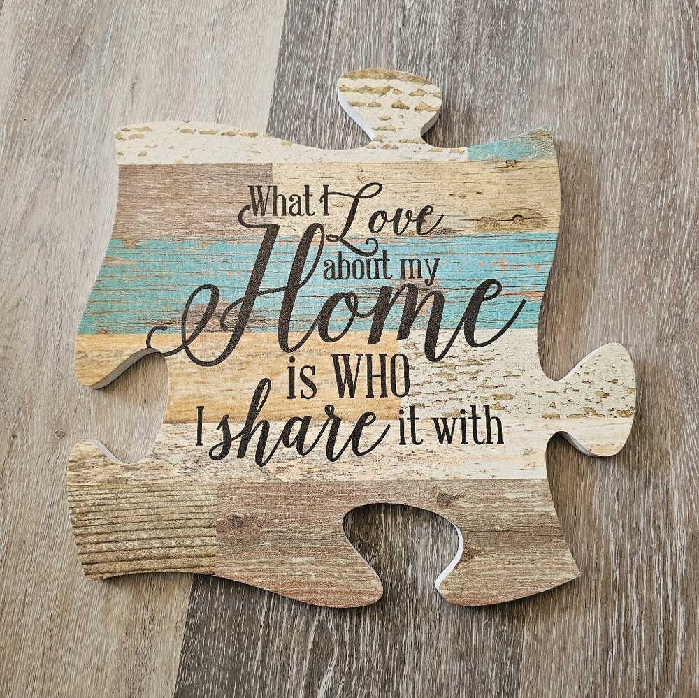 P. Graham Dunn Wall puzzle hanging 12x12